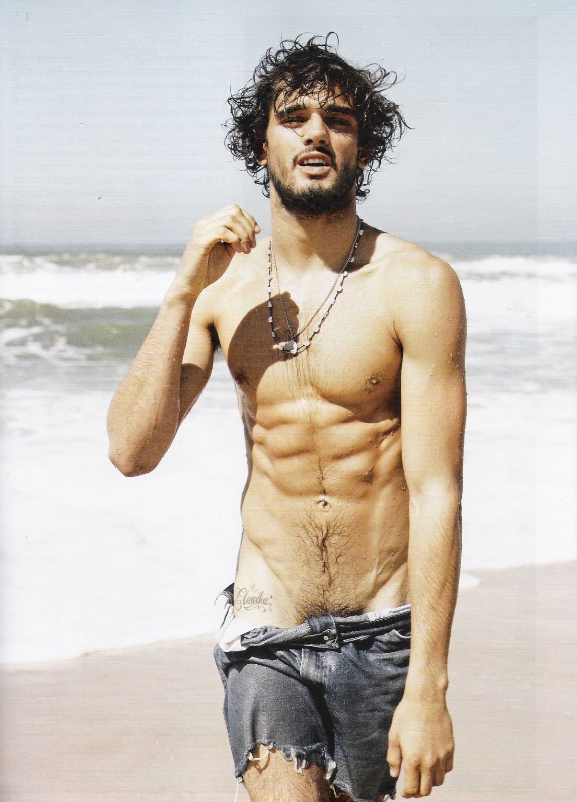 Foto de Marlon Teixeira desnudo el modelo brasileño de Diesel Estarguapas