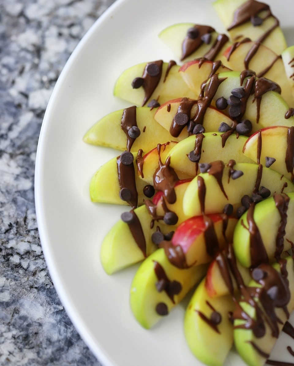 Los Nachos De Manzana Son El Aperitivo Perfecto Para El Oto O Estarguapas