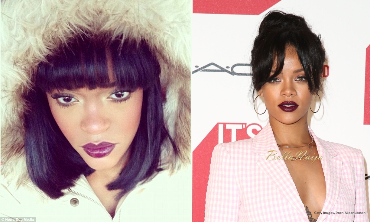 La doble de Rihanna