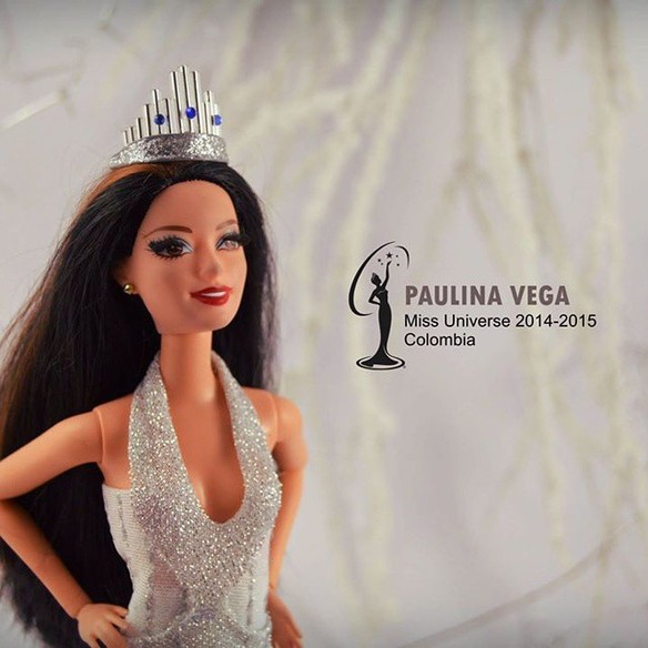 Diseños de Ángela Padilla para Barbie