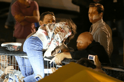 Brad Pitt salvó a una niña en Gran Canaria