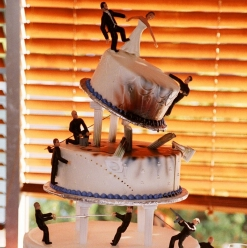 Los peores pasteles de boda