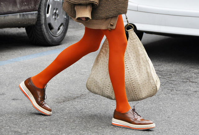 Flatform brogues