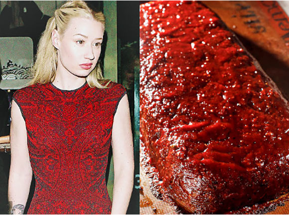 Comida que parece Iggy Azalea