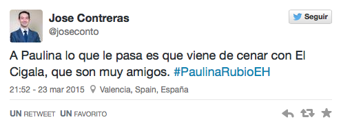 Paulina Rubio en El Hormiguero