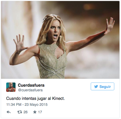 memes Edurne en Eurovisión