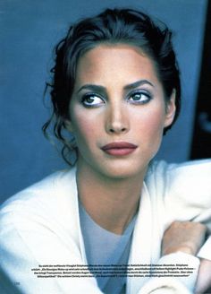 La top model de los 90 Christy Turlington  