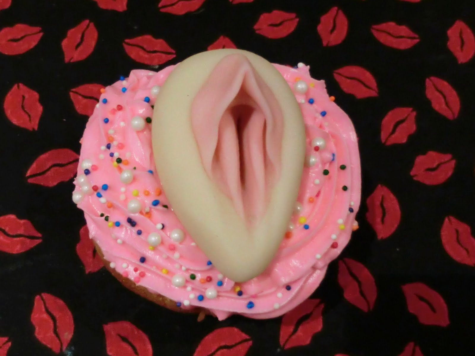 pasteles con forma de vagina