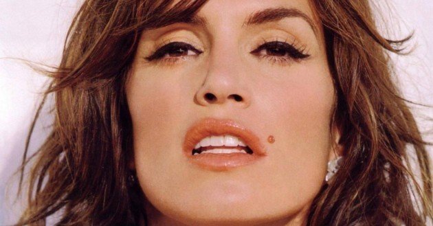 Cindy Crawford sin Photoshop (Marie Claire)