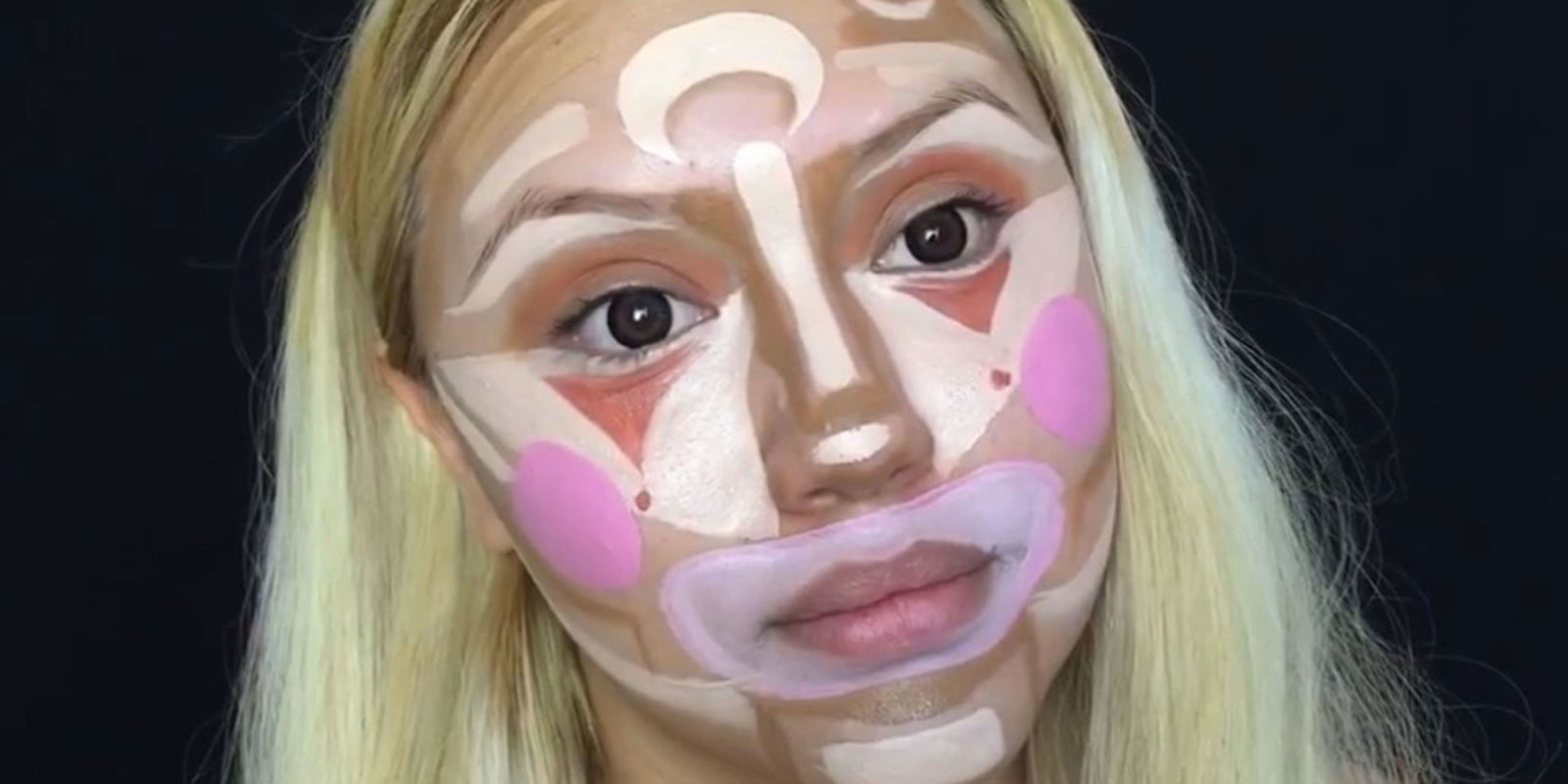 clown contouring