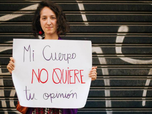 Mujeres contra el acoso callejero 