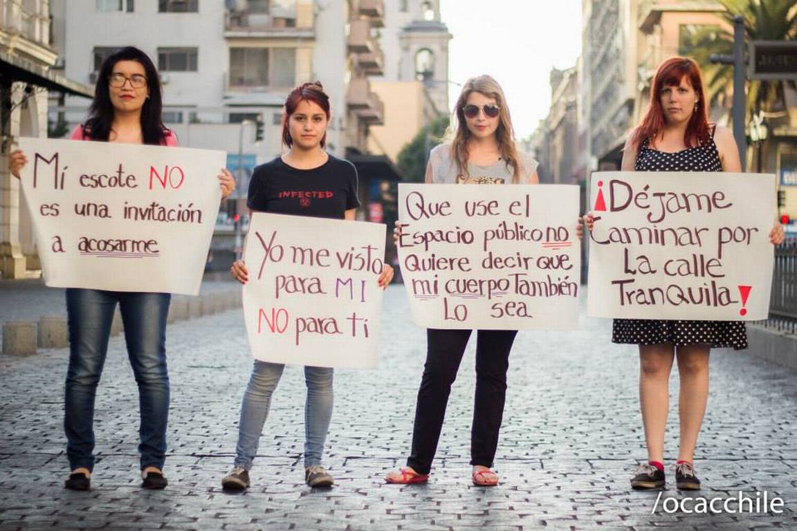 Mujeres contra el acoso callejero 