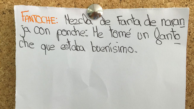 Curiosas definiciones de palabras escritas por niños