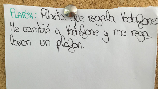 Curiosas definiciones de palabras escritas por niños