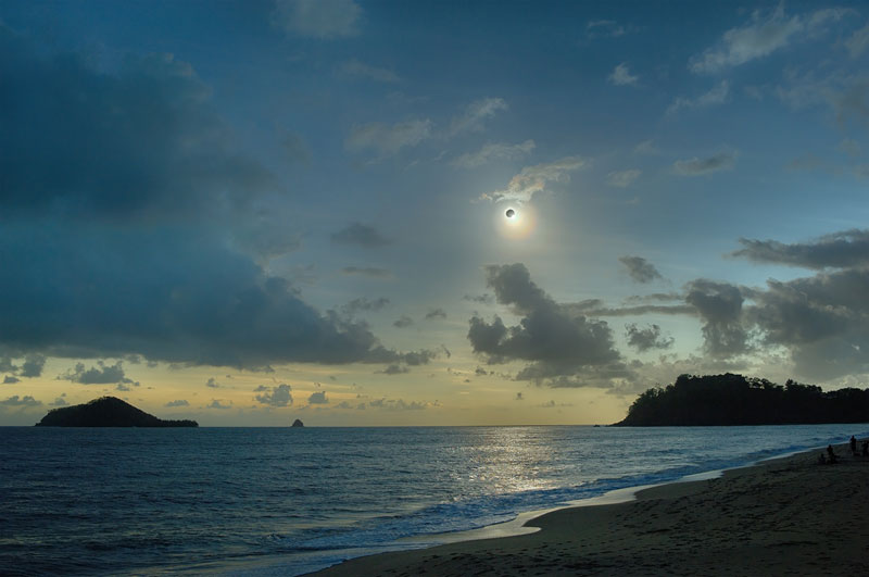 Eclipses en el mundo