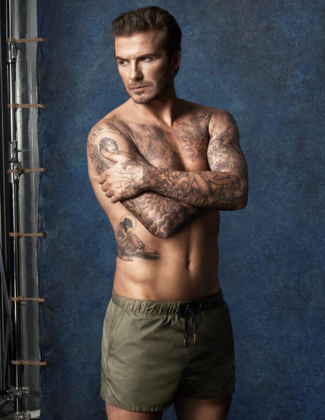 David Beckham H&M aw 2014