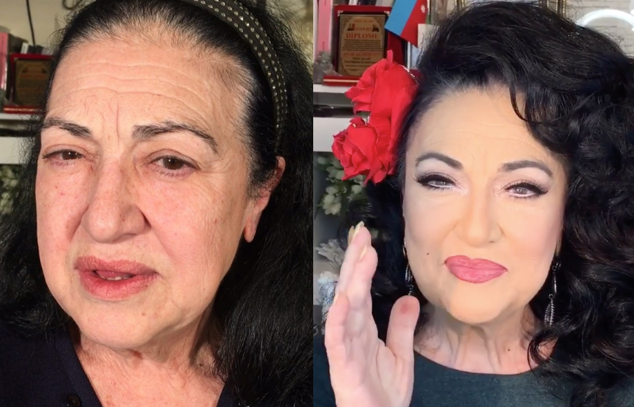 Estilista rejuvenece a las mujeres con maquillaje