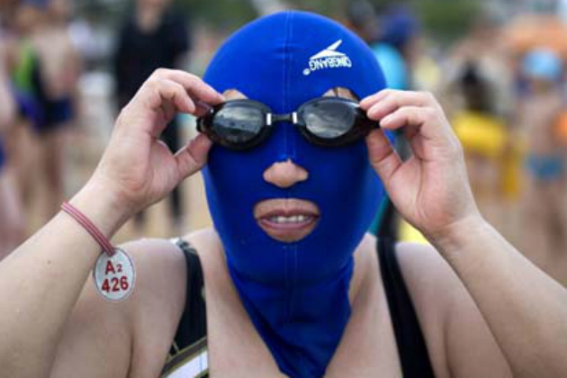 Facekini, moda china