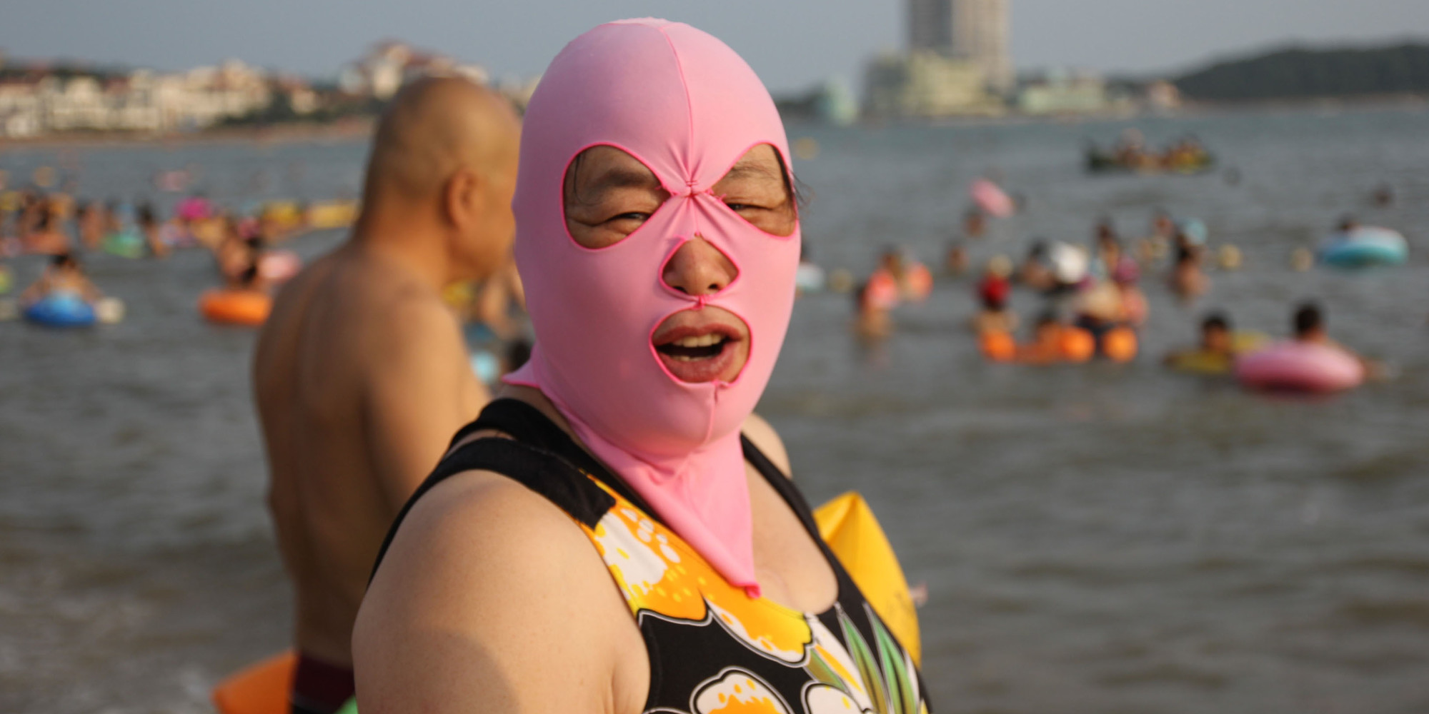 Facekini, moda china