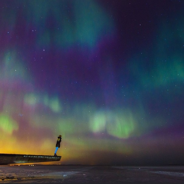 Una pareja recorre el mundo haciendo estas fotos 