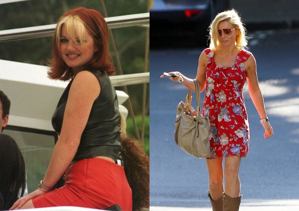 Spice Girls antes y ahora
