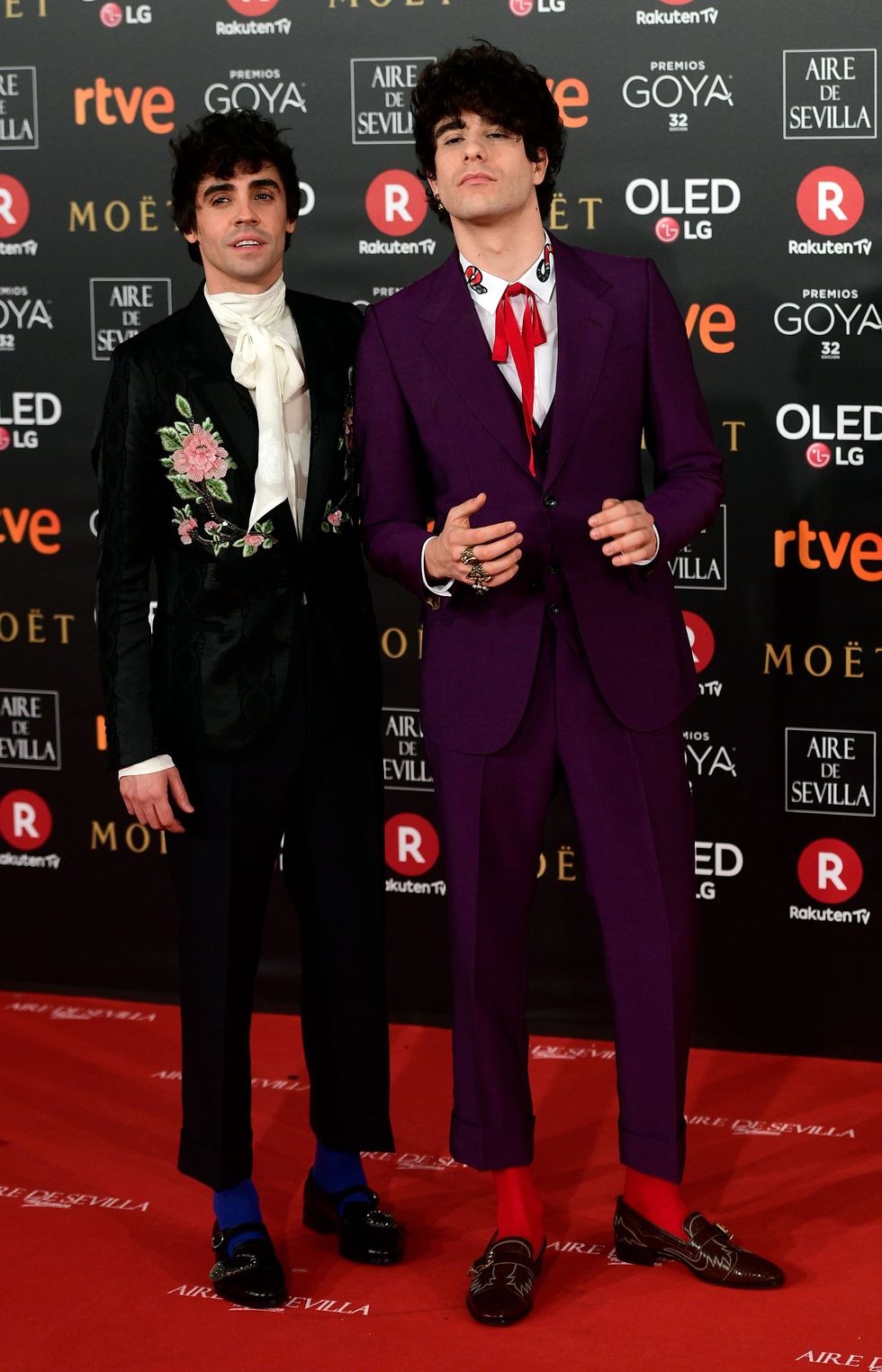 Alfombra roja de los Goya 2018