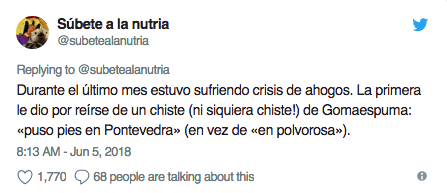 Usuaria de Twitter sobre la muerte de su madre