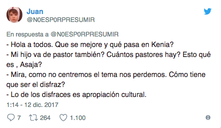 Hilo viral de Twitter sobre grupos de padres