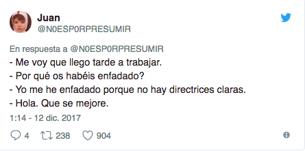 Hilo viral de Twitter sobre grupos de padres