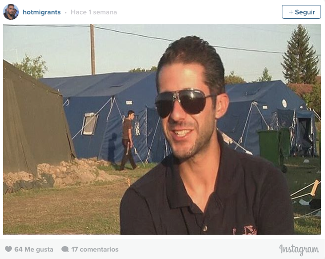 Hotmigrants: el Instagram de los refugiados sexis