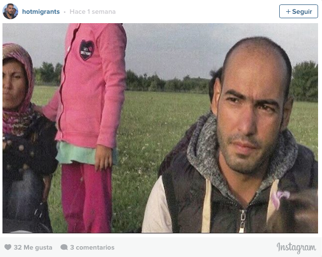 Hotmigrants: el Instagram de los refugiados sexis