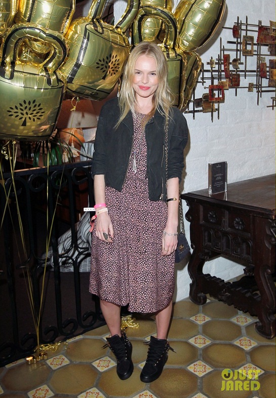 PALM SPRINGS, CA - APRIL 13:  Actress Kate Bosworth attends Mulberry Firepit Party at Coachella at the Parker Palm Springs on April 13, 2012 in Palm Springs, California.  (Photo by Donato Sardella/Wir