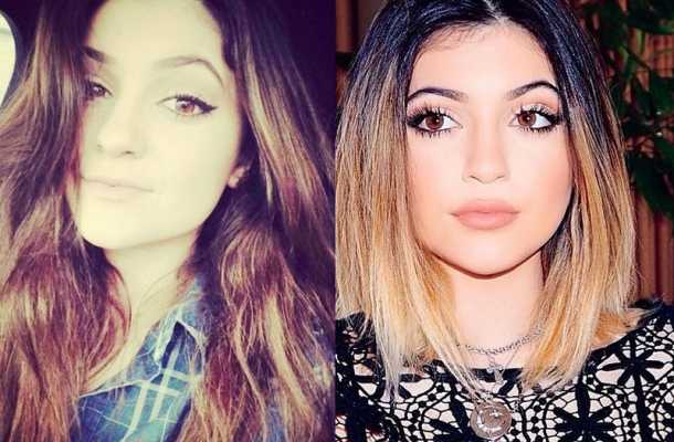 kylie Jenner antes y después