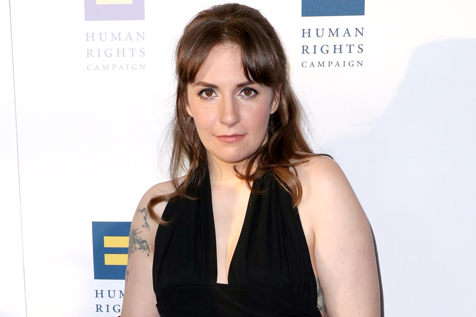 Lena Dunham antes y después de perder peso 