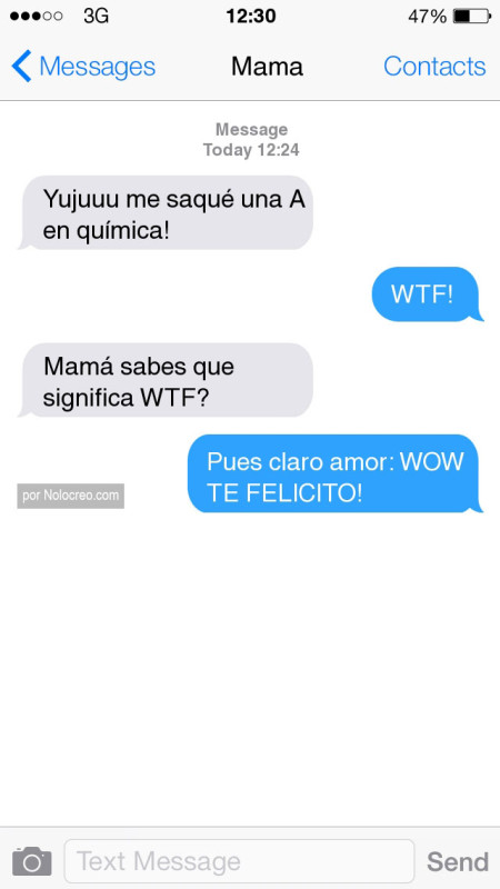 Los peores WhatsApps de padres