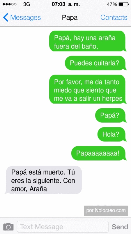 Los peores WhatsApps de padres