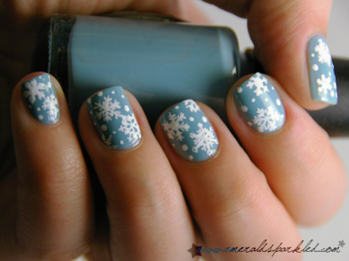 Manicura original Navidad