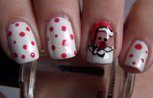 Manicura original Navidad