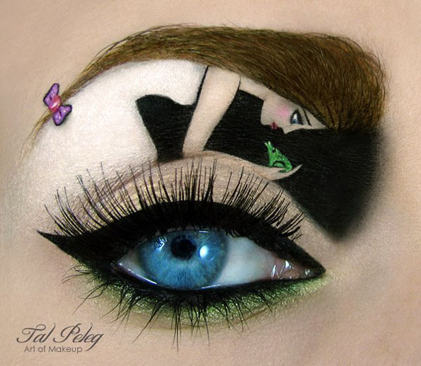 Maquillaje ojos fantasia Tal Peleg