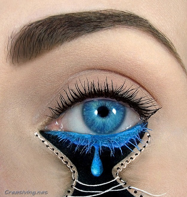 Maquillaje ojos fantasia Tal Peleg