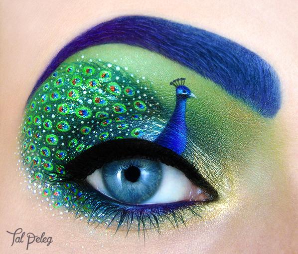 Maquillaje ojos fantasia Tal Peleg