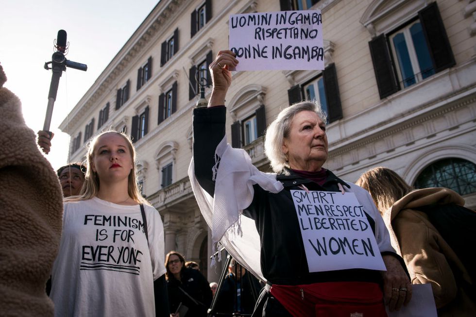 Las mejores imágenes de la marcha de las mujeres 2018 