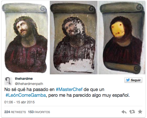 Memes del 'León come gamba' de Masterchef