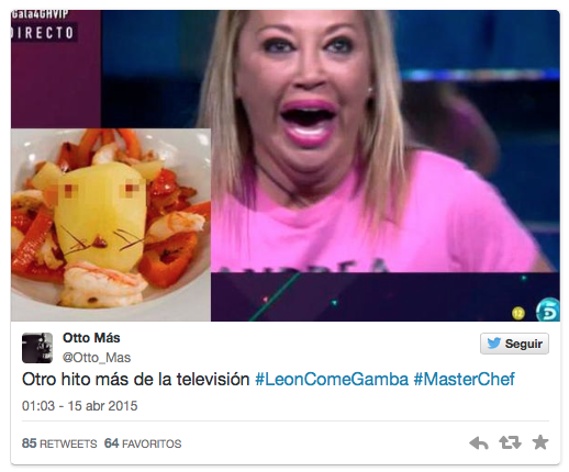 Memes del 'León come gamba' de Masterchef