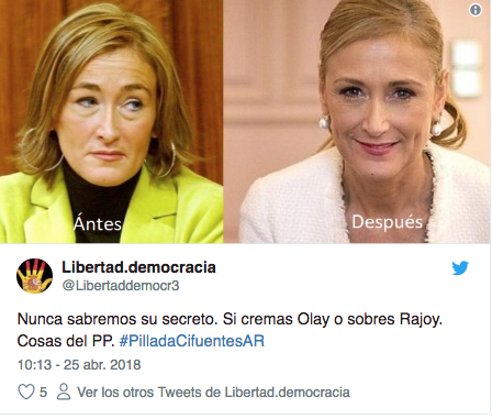 Chistes con el robo de Cifuentes