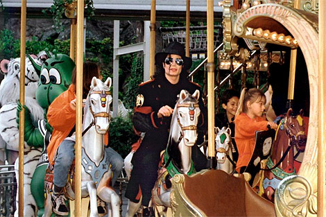 Michael Jackson con niños