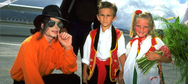 Michael Jackson con niños