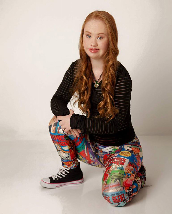 Madeline Stuart, modelo con síndrome de down