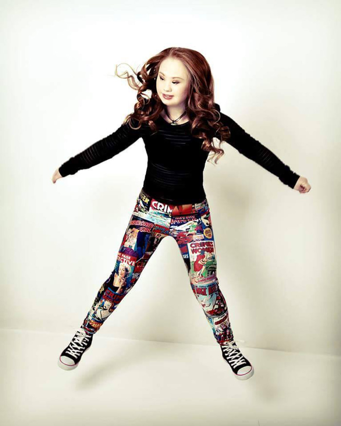 Madeline Stuart, modelo con síndrome de down