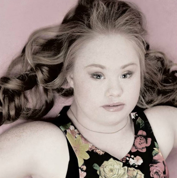 Madeline Stuart, modelo con síndrome de down